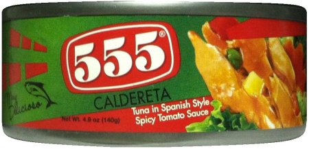 (image for) 555 TUNA IN SPANISH STYLE SPICY TOMATO SAUCE CALDERETA STYLE