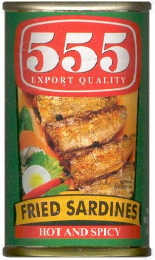 (image for) 555 FRIED SARDINES HOT AND SPICY