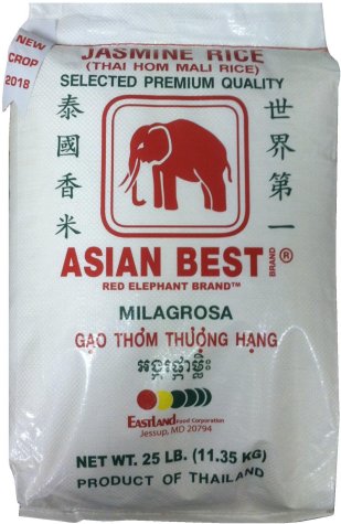 (image for) ASIAN BEST JASMINE MILAGROSA THAI HOM MALI RICE 2023 CROP