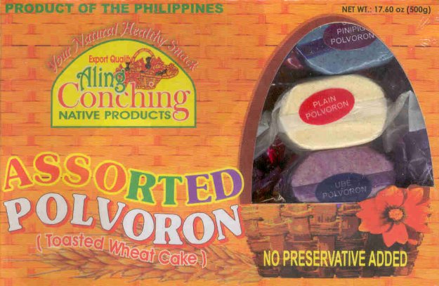 (image for) ALING CONCHING POLVORON ASSORTED TOASTED WHEAT CAKE