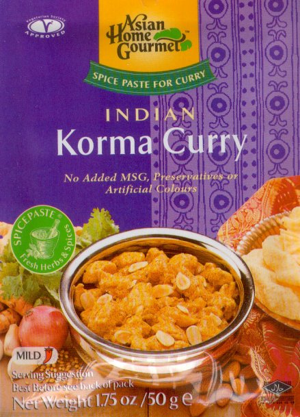 (image for) ASIAN HOME GOURMET KORMA CURRY