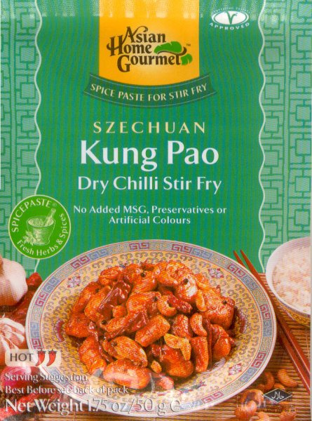 (image for) ASIAN HOME GOURMET SZECHUAN KUNG PAO DRY CHILLI STIR FRY