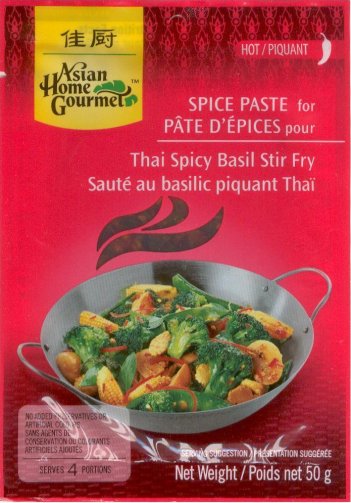 (image for) ASIAN HOME GOURMET THAI SPICY BASIL STIR FRY HOT