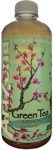 (image for) ARIZONA GREEN TEA WITH GINSENG AND HONEY