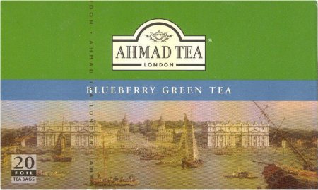 (image for) AHMAD TEA BLUEBERRY FLAVORED GREEN TEA