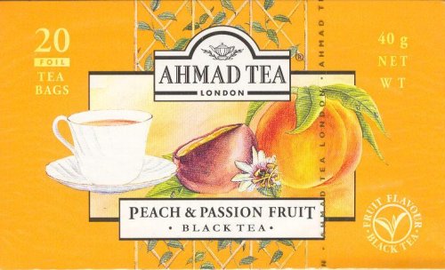 (image for) AHMAD TEA PEACH & PASSION FRUIT BLACK TEA