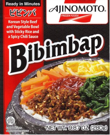 (image for) AJINOMOTO KOREAN STYLE BIBIMBAP BEEF AND VEGETABLE RICE BOWL