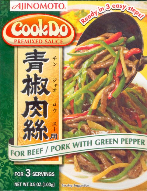 (image for) AJINOMOTO COOK DO SAUCE BEEF / PORK WITH GREEN PEPPER