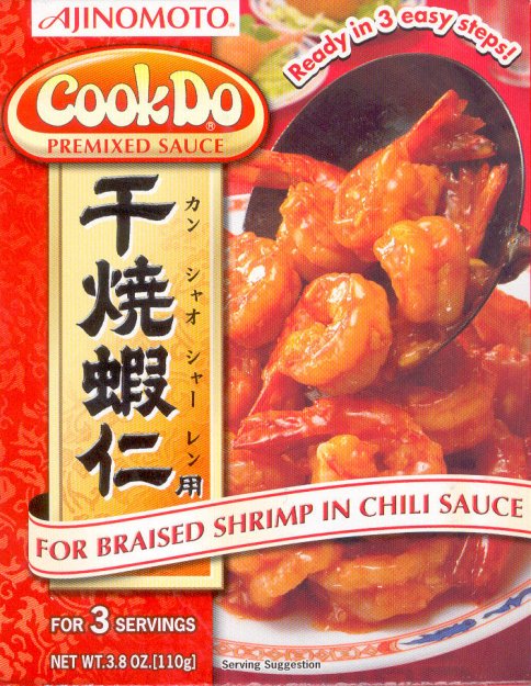 (image for) AJINOMOTO COOK DO SAUCE BRAISED SHRIMP IN CHILI SAUCE