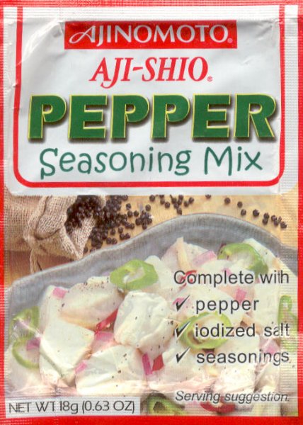 (image for) AJI-SHIO PEPPER SEASONING MIX