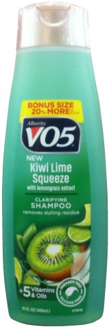 (image for) ALBERTO VO5 KIWI LIME SQUEEZE WITH LEMONGRASS EXTRACT SHAMPOO