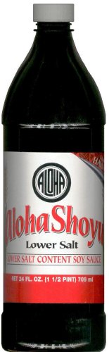 (image for) ALOHA SHOYU LOWER SALT SOY SAUCE