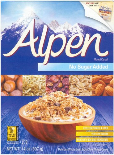 (image for) ALPEN MUESLI CEREAL UNSWEETENED