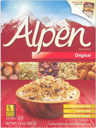 (image for) ALPEN MUESLI CEREAL ORIGINAL