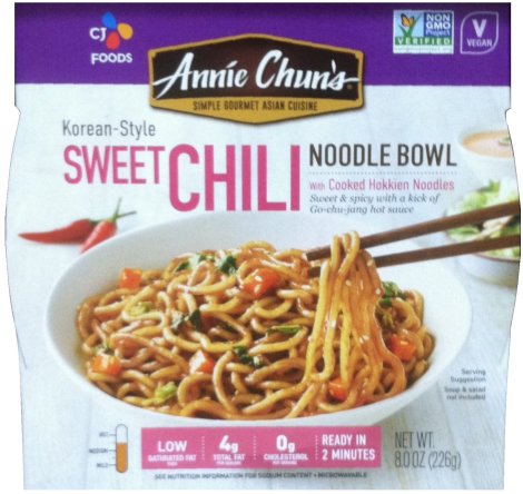 (image for) ANNIE CHUN'S KOREAN STYLE SWEET CHILI NOODLE BOWL