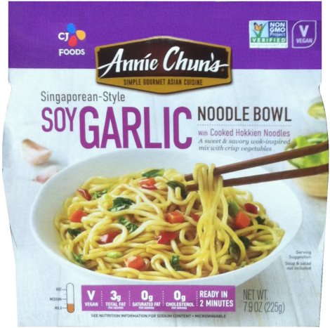 (image for) ANNIE CHUN'S SINGAPOREAN STYLE SOY GARLIC NOODLE BOWL