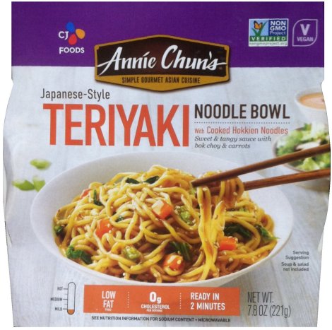 (image for) ANNIE CHUN'S JAPANESE STYLE TERIYAKI NOODLE BOWL