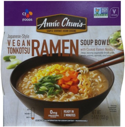 (image for) ANNIE CHUN'S JAPANESE STYLE VEGAN TONKOYSU RAMEN SOUP BOWL