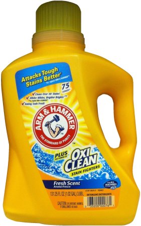 (image for) ARM & HAMMER PLUS OXI CLEAN FRESH SCENT LIQUID LAUNDRY DETERGENT