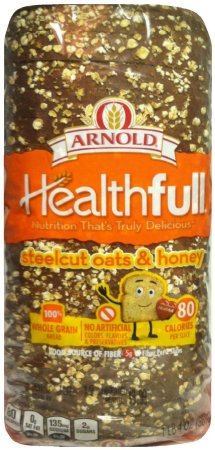 (image for) ARNOLD HEALTHFULL STEELCUT OATS & HONEY BREAD