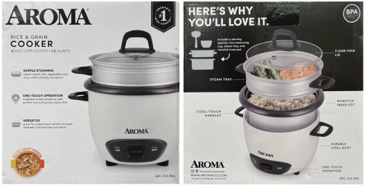 (image for) AROMA RICE & GRAIN COOKER