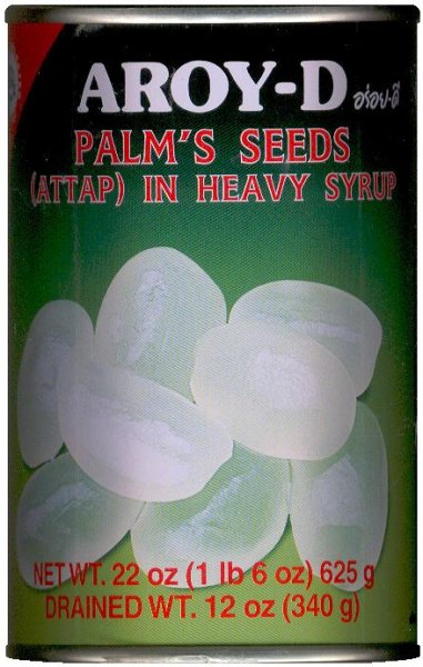 (image for) AROY-D PALM'S SEEDS IN HEAVY SYRUP ATTAP