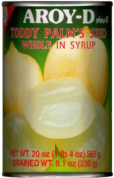 (image for) AROY-D TODDY PALM'S SEED WHOLE IN SYRUP