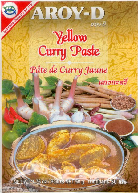 (image for) AROY-D YELLOW CURRY PASTE