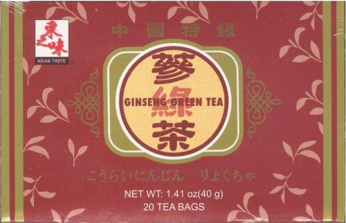 (image for) ASIAN TASTE GINSENG GREEN TEA