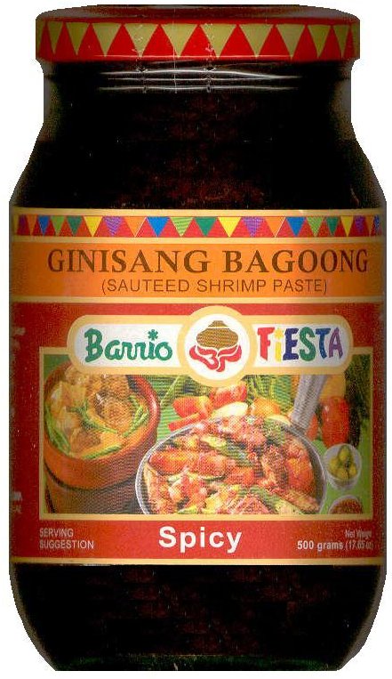 (image for) BARRIO FIESTA GINISSANG BAGOONG SAUTEED SHRIMP PASTE SPICY