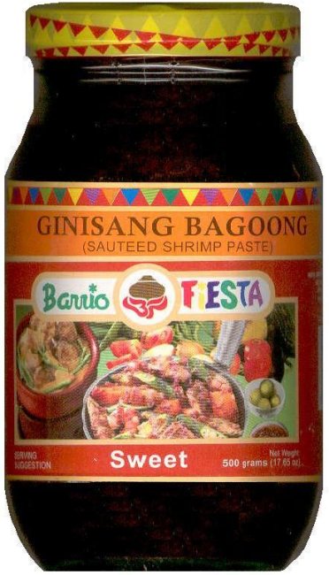 (image for) BARRIO FIESTA GINISANG BAGOONG SAUTEED SHRIMP PASTE SWEET