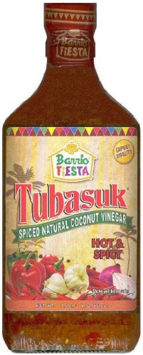 (image for) BARRIO FIESTA TUBASUK SPICED NATURAL COCONUT VINEGAR HOT & SPICY