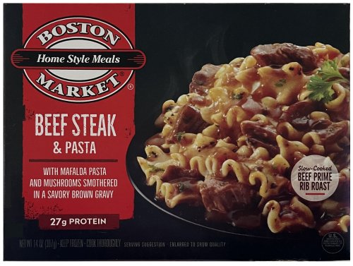 (image for) BOSTON MARKET BEEF STEAK & PASTA