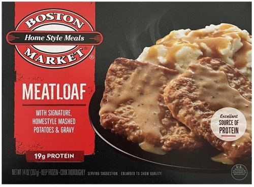 (image for) BOSTON MARKET MEATLOAF WITH HOMESTYLE MASHED POTATOES & GRAVY