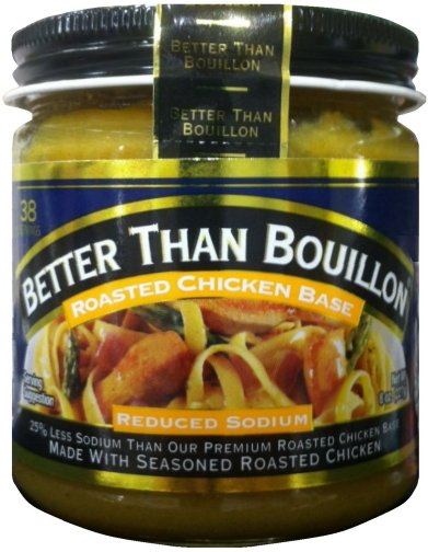 (image for) BETTER THAN BOUILLON CHICKEN BASE REDUCED SODIUM