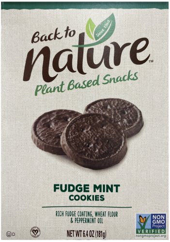 (image for) BACK TO NATURE FUDGE MINT COOKIES