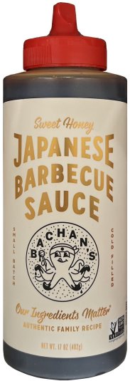 (image for) BACHAN'S SWEET HONEY JAPANESE BARBECUE SAUCE