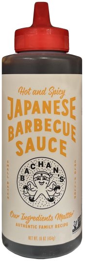 (image for) BACHAN'S HOT AND SPICY JAPANESE BARBECUE SAUCE