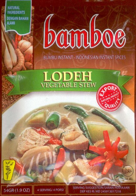 (image for) BAMBOE LODEH VEGETABLE STEW