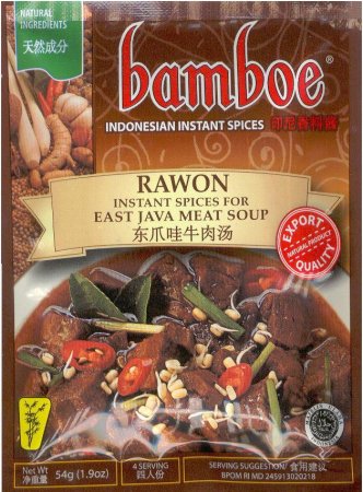 (image for) BAMBOE RAWON EAST JAVE MEAT SOUP