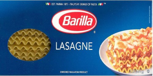 (image for) BARILLA LASAGNE No.397