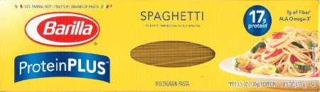 (image for) BARILLA PROTEIN PLUS SPAGHETTI MULTIGRAIN PASTA