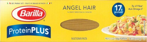 (image for) BARILLA PROTEIN PLUS ANGEL HAIR MULTIGRAIN PASTA