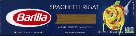 (image for) BARILLA SPAGHETTI RIGATI