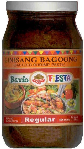 (image for) BARRIO FIESTA GINISANG BAGOONG SAUTEED SHRIMP PASTE REGULAR