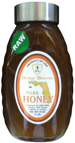 (image for) BEELY ORANGE BLOSSOM PURE HONEY