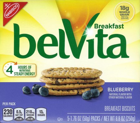 (image for) BELVITA BLUEBERRY BREAKFAST BISCUITS