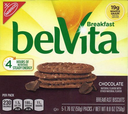 (image for) BELVITA CHOCOLATE BREAKFAST BISCUITS