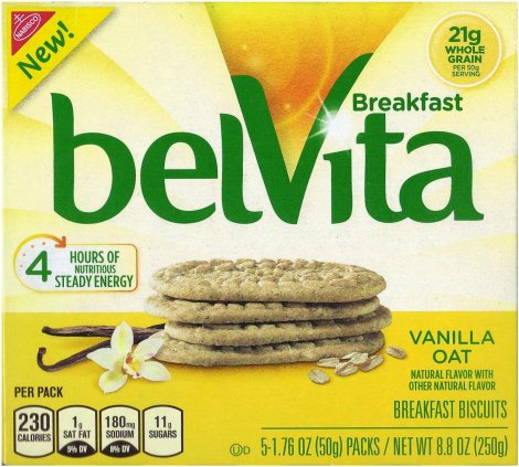 (image for) BELVITA VANILLA OAT BREAKFAST BISCUITS