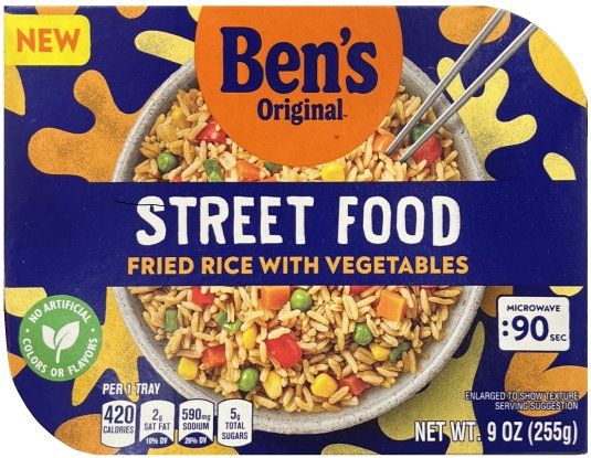 (image for) BEN'S ORIGINAL STREET FOOD FRIED RICE WITH VEGETABLES